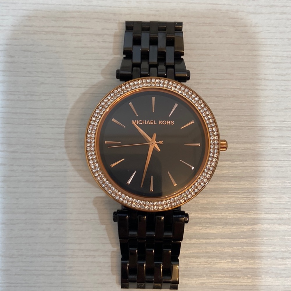 Michael Kors Darci Rose-Gold Tone Watch